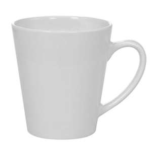 12oz White Sublimation Latte Mugs