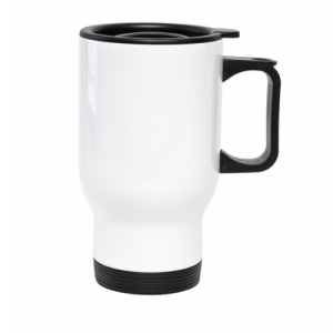 14oz White Sublimation Travel Mugs